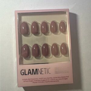 Mauve Press-On Nails